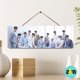 thumbnail image 4 of Diecisiete póster de madera tamaño 10x 30cm I decoración de habitación colgante en pared I póster de madera K-POP decoración de habitación - A&M, 4 of 4
