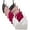 White, variant on Paiwinds 7-Pack Women's Solid Color Comfort Bra Set, Wireless with Gathering Support for Everyday Style, Soft Polyester for Smooth and Seductive Look