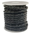 thumbnail image 4 of Hottmess Bolo Cord Braided Black Leather 4 mm 5 Yard, 4 of 4