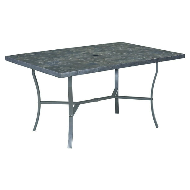 Patio Dining Table, Stone Top Patio Furniture