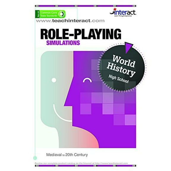 Pre-Owned Role-Playing Simulations: High School World History - Medieval to 20th Century Paperback