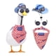 thumbnail image 5 of 4th of July Porch Goose Outfits, Lawn Goose Statue Patriotic Costume Clothing, Independence Day Porch Garden Geese Clothes with Hats for Outdoor Patio Yard Decoration, 5 of 9