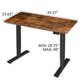 "Homall Electric Adjustable Standing Desk with Raising Lift Frame, 40