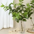 thumbnail image 7 of Hesroicy Lifelike Artificial Green Plant with Long Branch and Osmanthus Leaves for Aesthetic Home Decor, 7 of 7