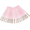 thumbnail image 3 of 24PCS Portable Lip Brushes Make Up Brush Lipstick Applicator Makeup Tool With Long Handle, 3 of 8