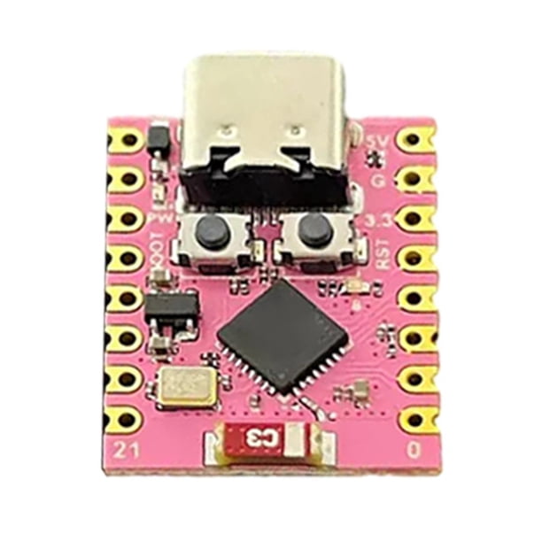 4 uds. ESP32 SuperMini -C3 Placa de desarrollo 3.3-6V Fuente de alimentación Baja potencia Rosa