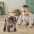thumbnail image 5 of Loespoir Interactive Plush Walking Dog, Simulation Electronic Pet Toy, Realistic Puppy Companion for Play and Entertainment, with Multiple Features and Sound Effects(A), 5 of 5