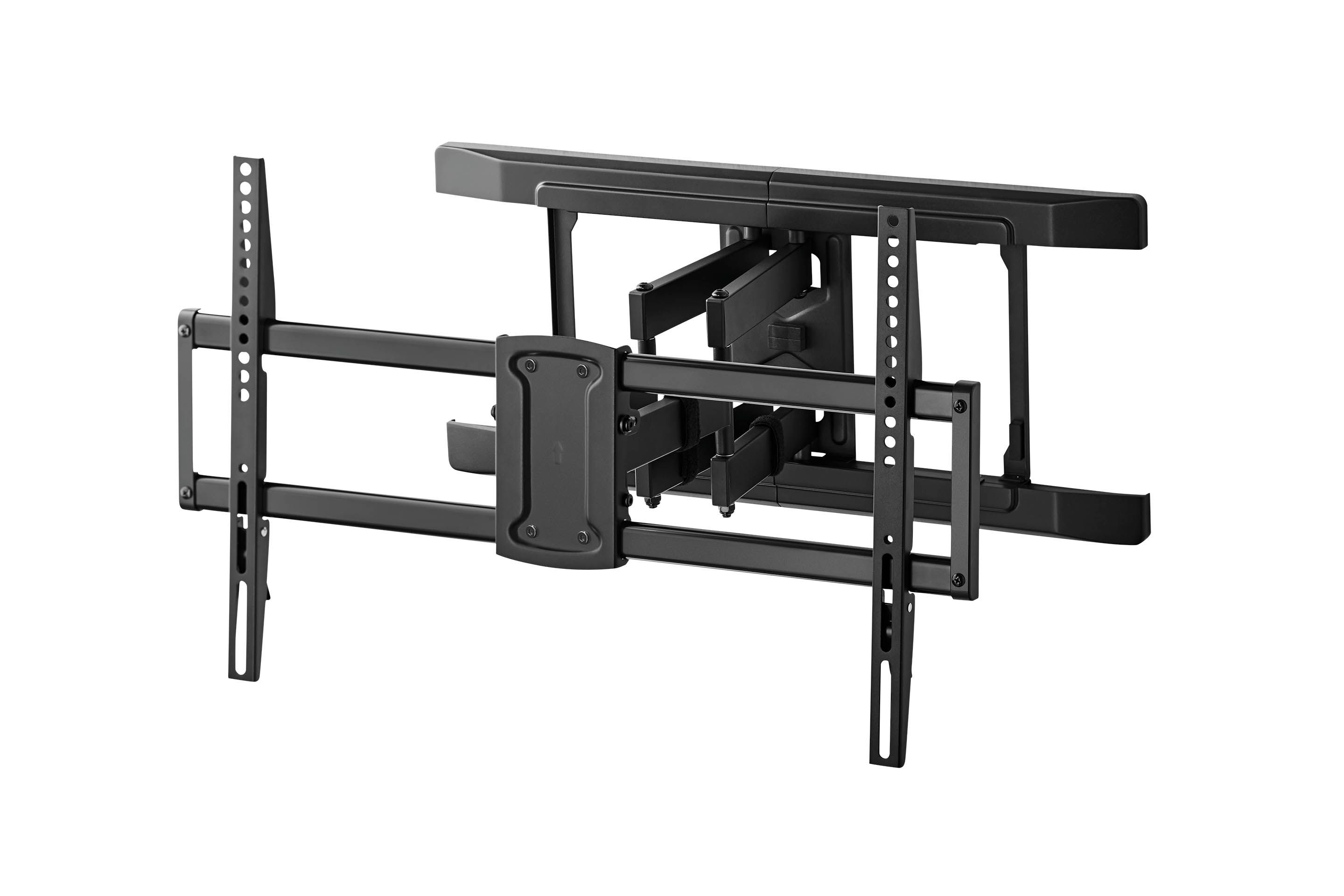 onn. Full Motion TV Wall Mount for TVs 47-84″, Dual Swivel Articulating Arms