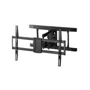 onn. Full Motion TV Wall Mount for TVs 47-84", Dual Swivel Articulating Arms