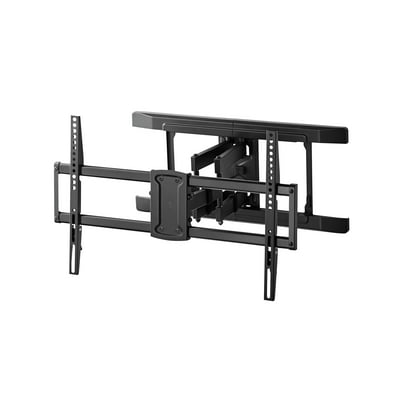 onn. Full Motion TV Wall Mount for TVs 47-84″ with Dual Swivel Articulating Arms