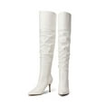 thumbnail image 3 of Dream Pairs Women's Over The Knee High Heels Boots Pointed Toe Stiletto Sexy Fall Long Boots, 3 of 6