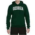 thumbnail image 2 of Wild Bobby State of Georgia College Style Unisex Hoodie Sweatshirt, 2 of 6