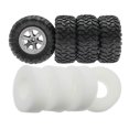 thumbnail image 7 of 4Pcs 1:12 Scale Wheel Tires Set Spare 90 MN91 Crawler Vehicles Model Buggy DIY Parts ,, 7 of 7