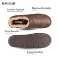 thumbnail image 3 of Haggar Clog Slipper House Shoe Indoor/Outdoor with Memory Foam Comfort, 3 of 9