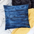 thumbnail image 2 of SHANXI Throw Pillow Covers Blue Smear Backdrop Cloth 24x24in, 2 of 5
