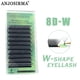 thumbnail image 1 of ANJOSIRMA 8d Doble Cabeza Extensión De Pestañas En Forma De W 4d Prefabricado Ventilador Pelo De Visón Postizas, 1 of 3