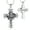 Customize, variant on Cross Urn Necklace for Ashes Rose Flower Cremation Pendant Custom Keepsake Jewelry Memorial Gifts for Women Men