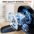 thumbnail image 3 of Mini Under Desk Exercise Bike Pedal Exerciser, Motorized Leg/Arm Cycle for Seniors & Physical Therapy, 12 Speed Levels, LCD Monitor & Remote Control, 3 of 6