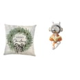 thumbnail image 1 of Funda De Almohada Navideña De Astronauta Festivo, Cojín De Poliéster De 45 X 45 Cm, Estatua Decorativa Para Tarta, Escultura Para Sofá, Interior, Coche, Hogar, Oficina, Chimenea, Mesa,, 1 of 8