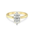 thumbnail image 4 of IGI Certified 4 Carat Marquise Shape Lab Grown Diamond Engagement Ring | 14K Yellow Gold | Malissa Solitaire Diamond Ring | FG-VS1-VS2 Quality Friendly Diamonds, 4 of 6