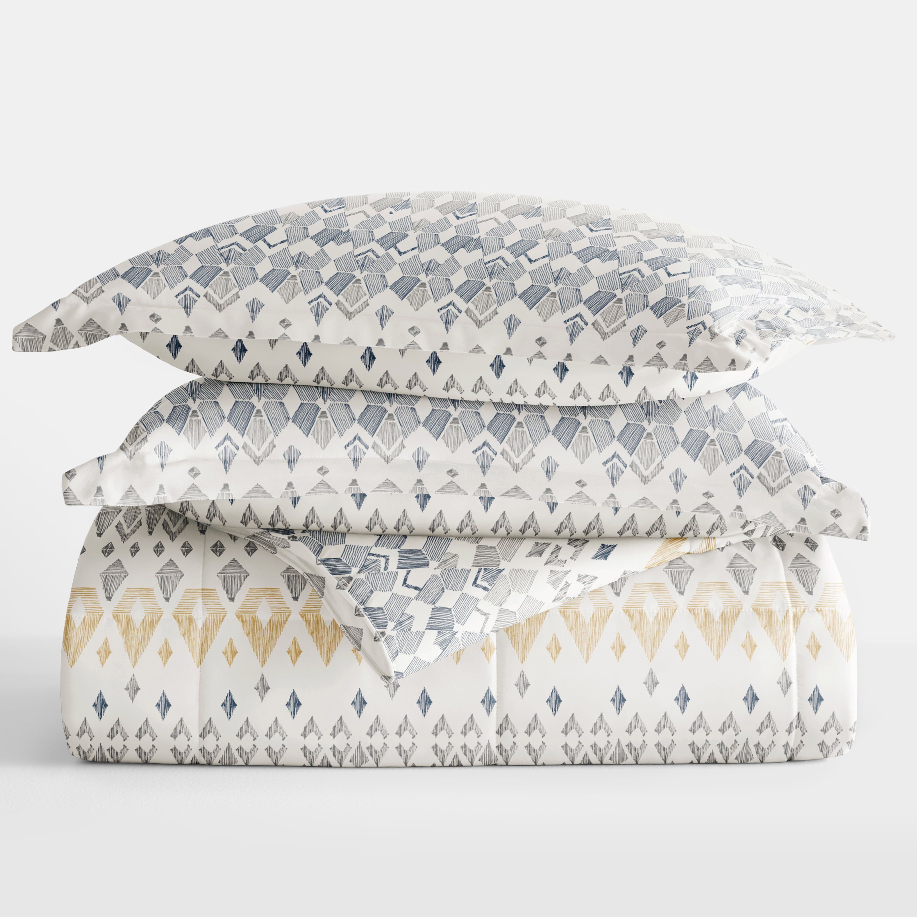 All Season Ultra Soft Comforter Set Down-Alternative Bedding in Southwestern for King/Cal King by Comfort Canopy