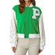 thumbnail image 1 of Txlixc Chaqueta de béisbol femenina, cremallera de manga larga Txlixc moda, 1 of 9