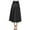 Black, variant on Womens Solid Color High Waist Leather Skirt A Line Long Skirts Slit Skirt Leather Skirt for Women Womens Skirts Midi Length plus Size Skirts for Women 2x Denim Ruffle Skirt Leather Pleated Skirts for