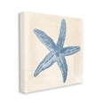 thumbnail image 3 of Blue Starfish Nautical Summer Animals & Insects Graphic Art Gallery Wrapped Canvas Print Wall Art, 3 of 7