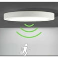 thumbnail image 1 of Lámpara de techo LED Lámpara de techo con sensor de movimiento Lámpara de luz automática para exterior Balcón Garaje Entrada Pasillo Luminaria redonda Fácil de instalar Lámpara de techo 6000K B, 1 of 3