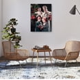 thumbnail image 2 of Cuadro Decorativo - villancicos familiares Jr Impresión en canvas, estrechado., 2 of 2