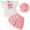 style-01 Pink, variant on JUMEYU Toddler Outfits for Girls 2Pcs Toddler Baby Girls Short Sleeve Shirt Tops A-line Skirt Clothes Sets 2T 3T (Red,2-3 Years)