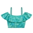 thumbnail image 3 of Girls Swimsuit Two Pieces Ruffle Bathing Suit Joy Disgust Swimwear, 3 of 7