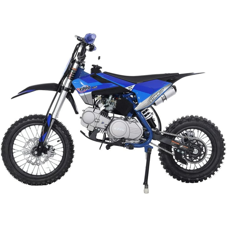 X-Pro Adults Gasoline 125cc Dirt Bike, 4-Speed Manual Transmission