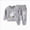 B22-Grey, variant on Girls Pajamas 2 Piece Short Sleeve Top & Pants Cotton Pjs Sets Loungewear For Kids,6-12 Months 12-24 Months 2t 3t 4t 5t 6t 7t 8t 9t Children Grey 9-12 Months