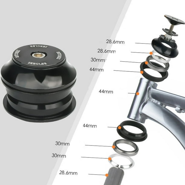 Fixed Gear Bicycle Bearing Set 34/44mm Road Bike Steering Column Headset  44mm 