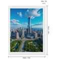 thumbnail image 2 of Diamond Art Kit for Adults, City Skyline Park Lake View Diamond Painting for Adults Beginners, 5D DIY Diamond Art Painting Kits, Colorful Diamond Painting Craft for Home Decor 12x16, 2 of 7