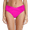 Hot Pink#1, variant on Women's Bikini Bottom Twist Front Cheeky Swimsuit Ruched Bathing Suit Bottoms Army Green 2XL