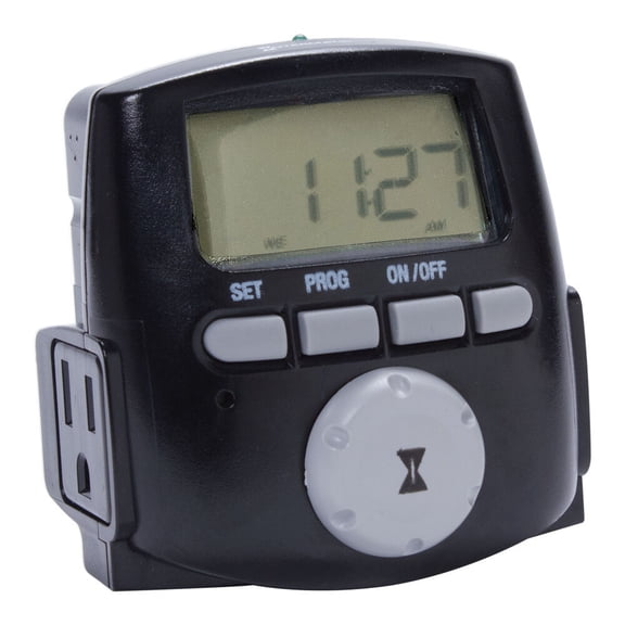 Intermatic DT200LT Digital Astronomic Landscape Light Timer, Programable, Small Appliance Timer
