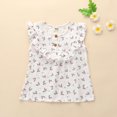 thumbnail image 4 of Vedolay Crop Tops For Teen Girls Toddler Crewneck Tee Graphic T-Shirt Kids Short Sleeve Shirt Girls Birthday Party,White 1-2Years, 4 of 5