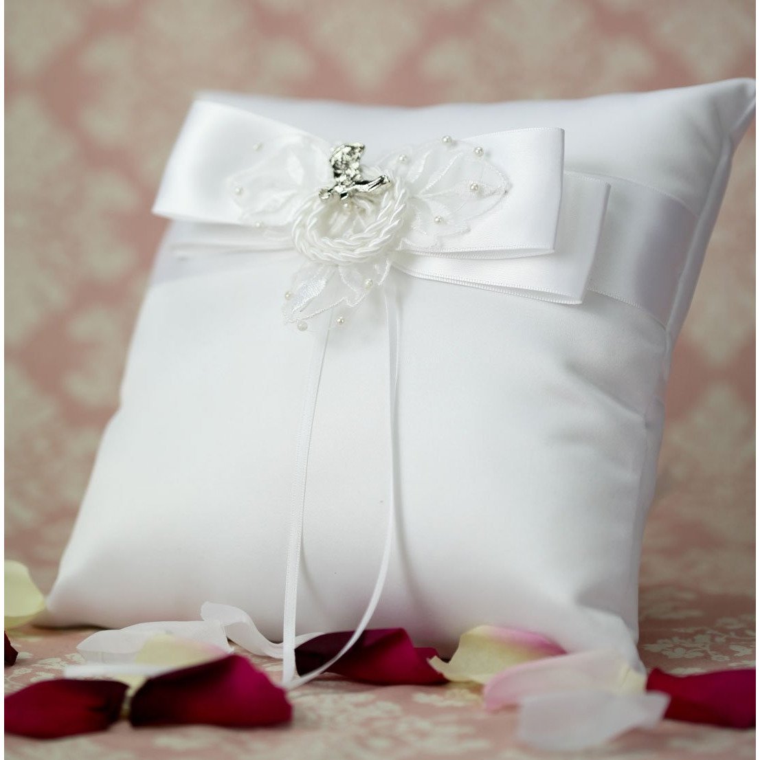 Customizable Texas State Ring Bearer Pillow for Wedding