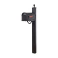 thumbnail image 2 of Floral Curbside Mailbox and Springfield Direct Burial Mailbox Post Smooth Square, 2 of 3
