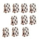 thumbnail image 1 of 10 bolsas de papel navideñas, bolsas de regalo portátiles, bolsas de dulces para decoración del hogar, suministros de decoración para fiestas para y negro, 1 of 8