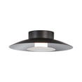 thumbnail image 2 of Yep by Golden Lighting Luma Integrated LED Flush Mount in Graphite and French Gold shade, 2 of 6