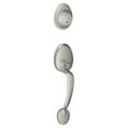 thumbnail image 6 of Dexter by Schlage JH58BAR605 Barcelona Exterior Handleset with Deadbolt, Bright Brass, 6 of 7
