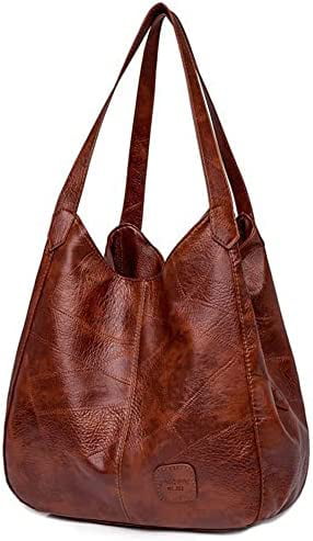 CoCopeaunts Hobo Tote Bag for Women Top Handle Handbag PU Leather