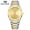 Gold Surface with Gold Shell, variant on New men's watch with Arabic numerals, marble pattern, high-end men's watch, quartz watch, trendy business fashion men's wristwatch