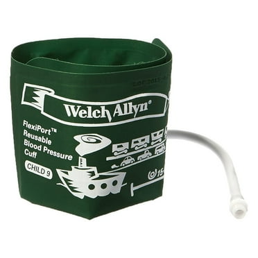 Welch Allyn REUSE-09-1SC FlexiPort Reuseable Cuff, Child One-Tube Cuff, Size 9