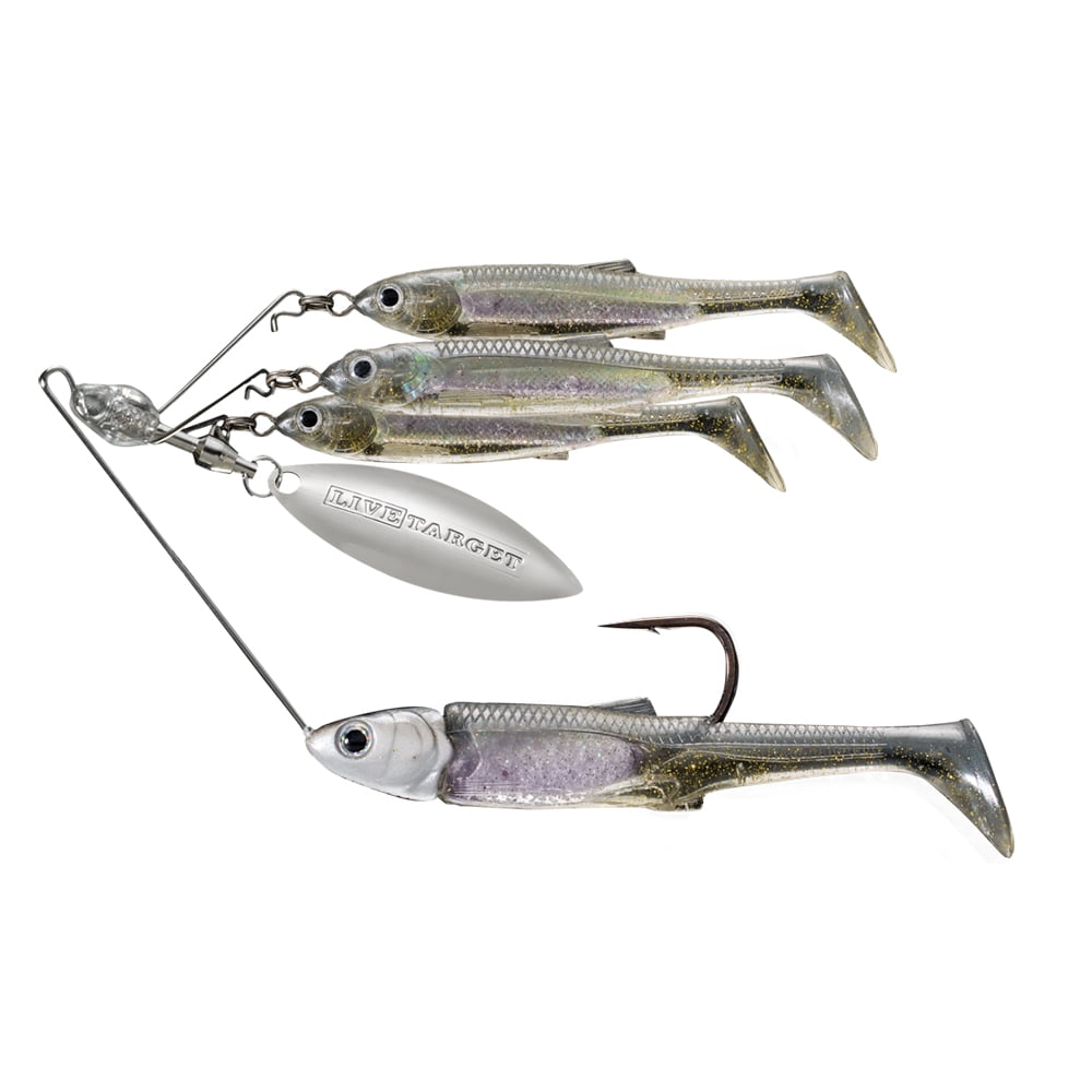 Pick Live Target BaitBall Spinner Rig A-Rig Spinnerbait Medium 3//8oz