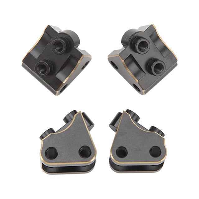 Reemplazo de montaje de enlace RC 4 piezas de montaje de enlace RC negro de latón para coches de control remoto 1/10 ANGGREK Otros