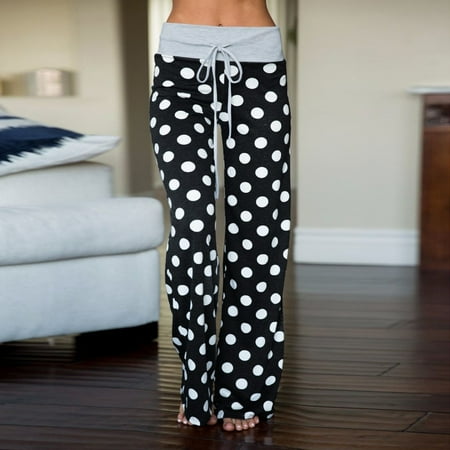 

Women s Pants Women s Casual Printed Comfy Pajama Pants Lounge Palazzo Yoga Pants